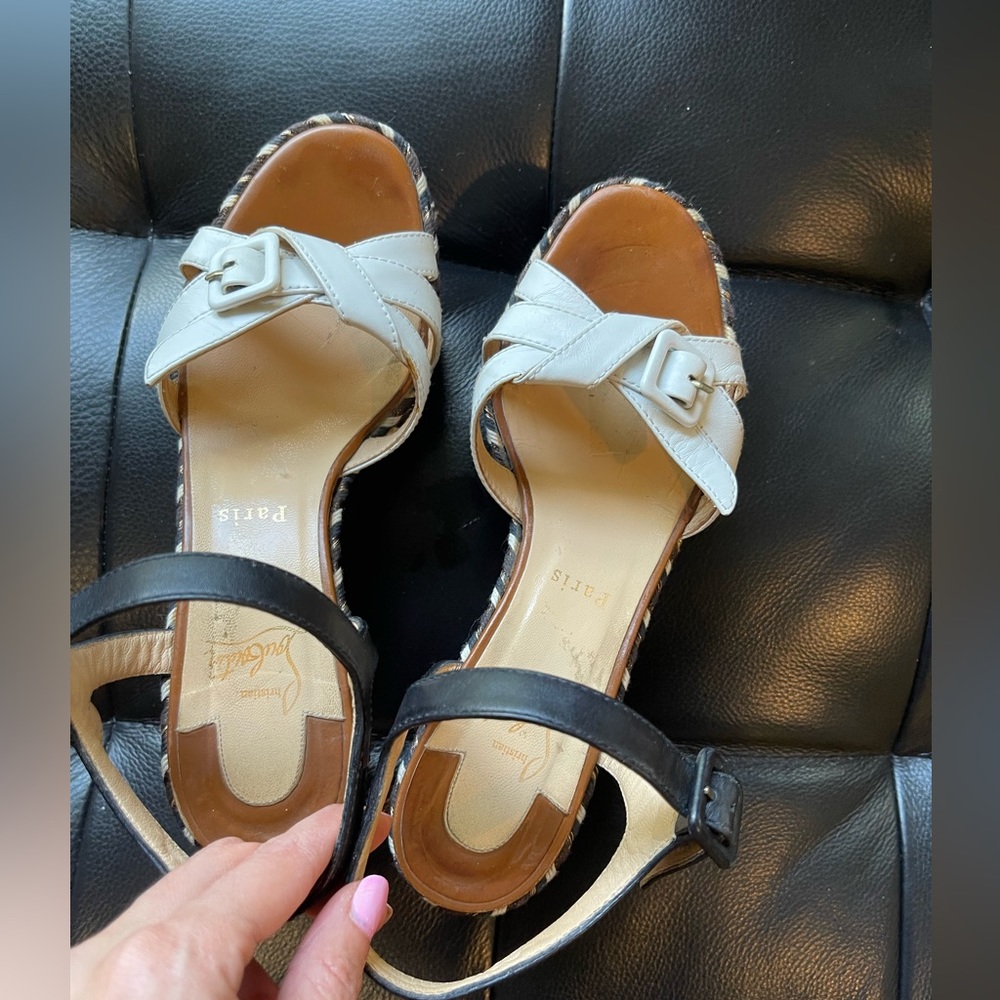 Christian Loboutin platform sandals